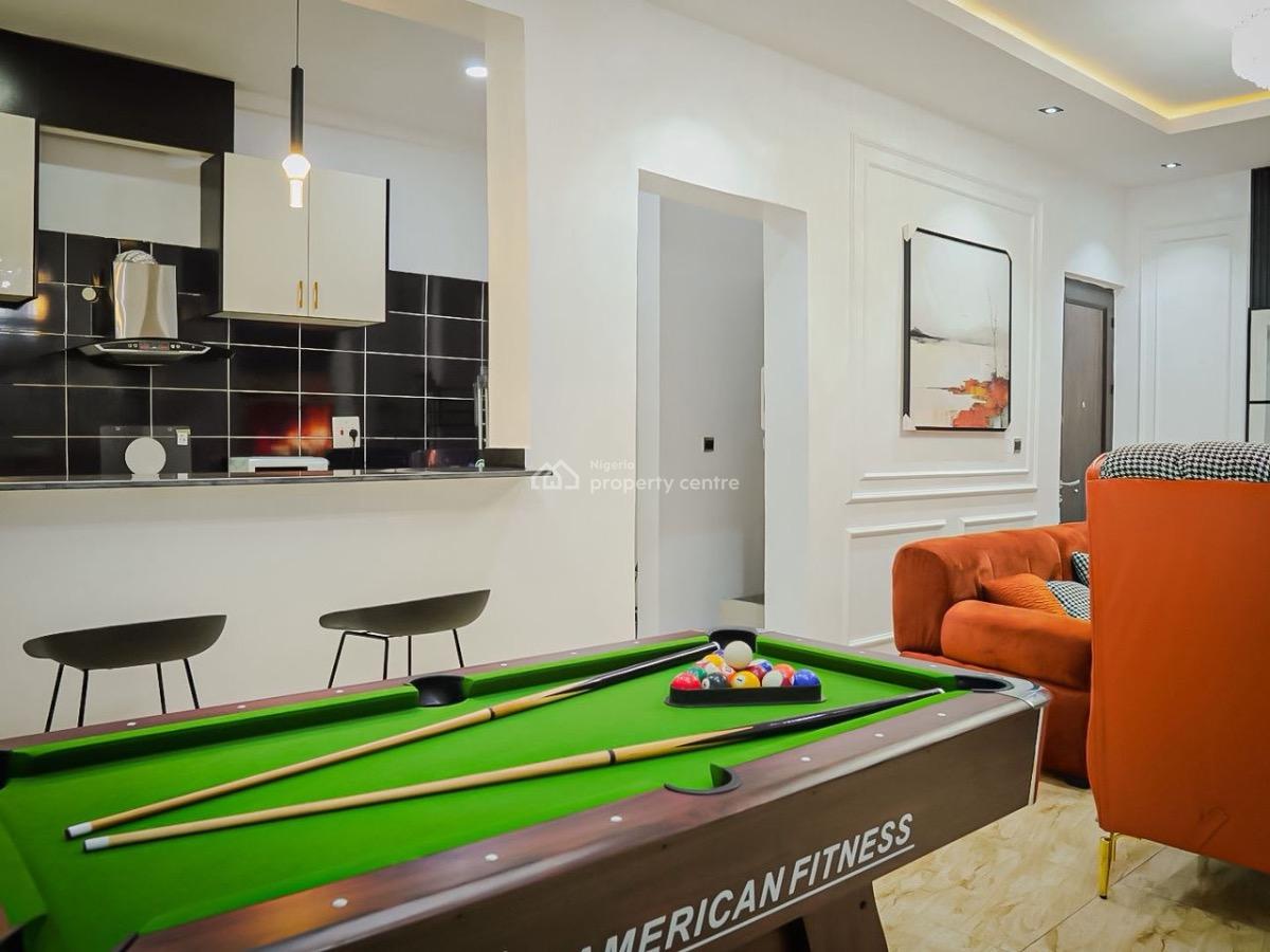Serviced & Fully Furnished 2 Bed Apartment, Salem, Ikate, Lekki, Lagos, Flat / Apartment for Rent