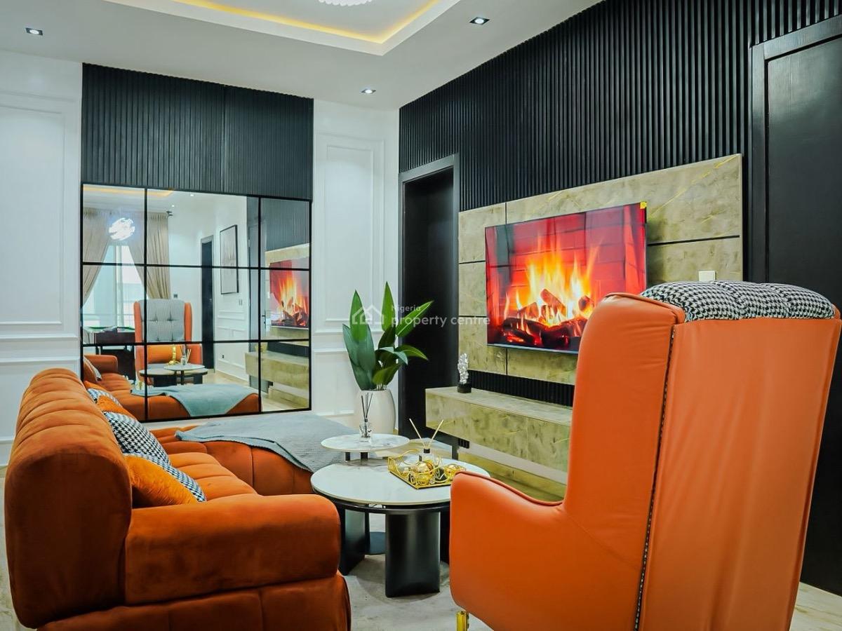 Serviced & Fully Furnished 2 Bed Apartment, Salem, Ikate, Lekki, Lagos, Flat / Apartment for Rent