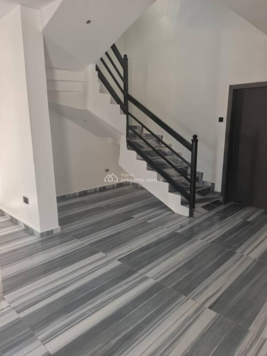 4 Bedroom Semi Detached Duplex with Swimming Pool and Bq, Newroad Adjacent Chevron, Lekki Expressway, Lekki, Lagos, Semi-detached Duplex for Sale