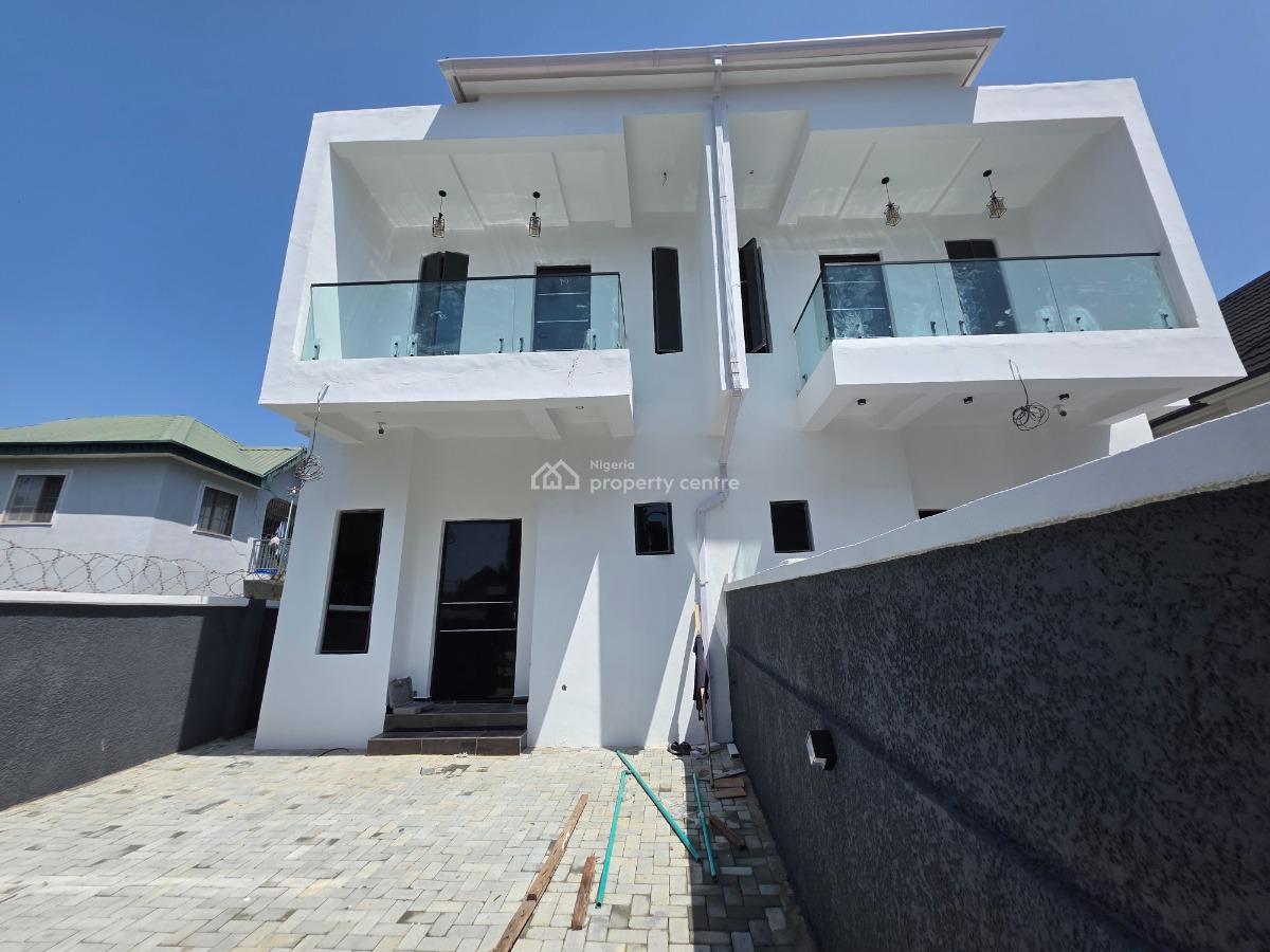 4 Bedroom Semi-detached Duplex with Bq, Ajah, Lagos, Semi-detached Duplex for Sale