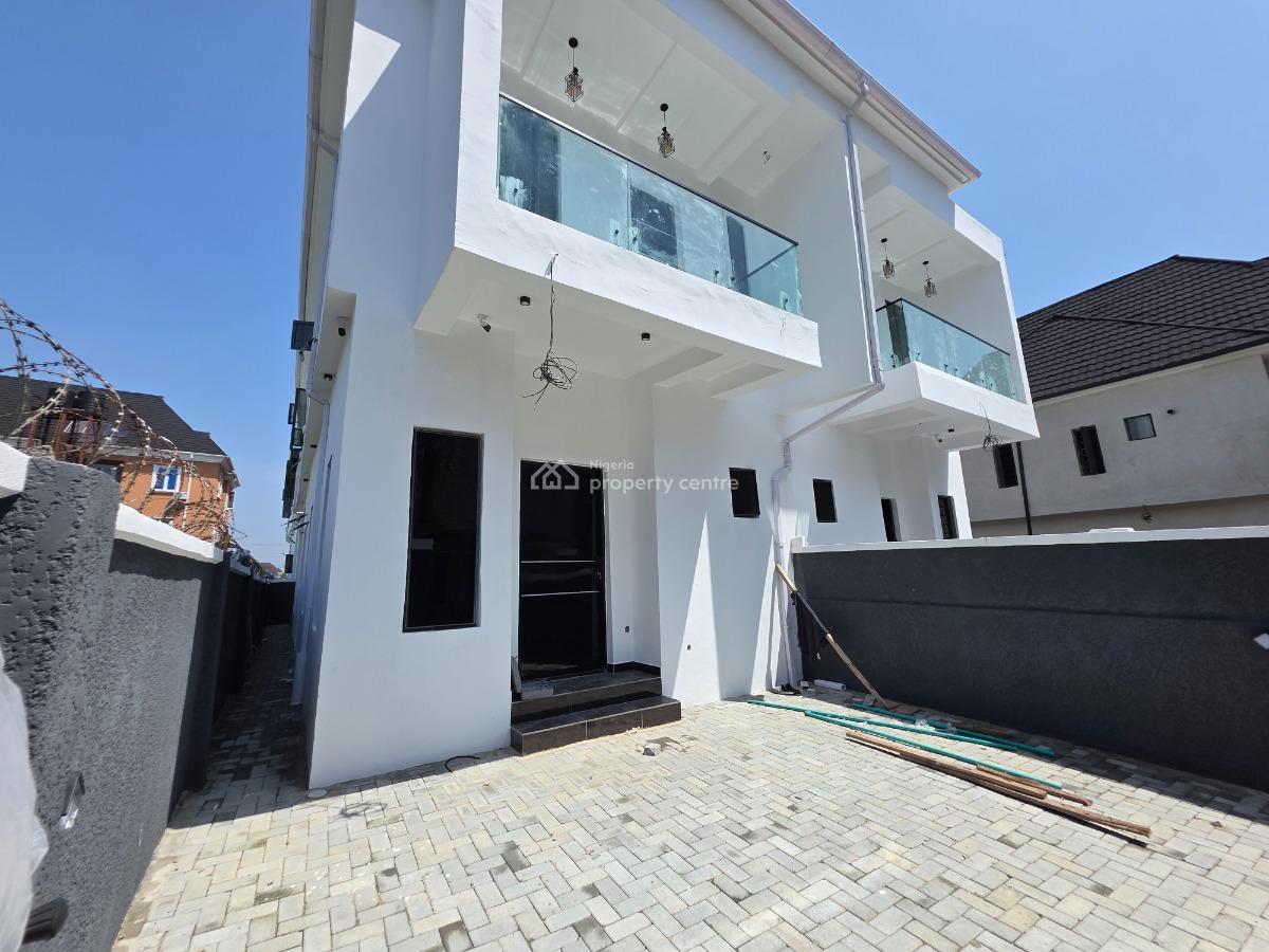 4 Bedroom Semi-detached Duplex with Bq, Ajah, Lagos, Semi-detached Duplex for Sale
