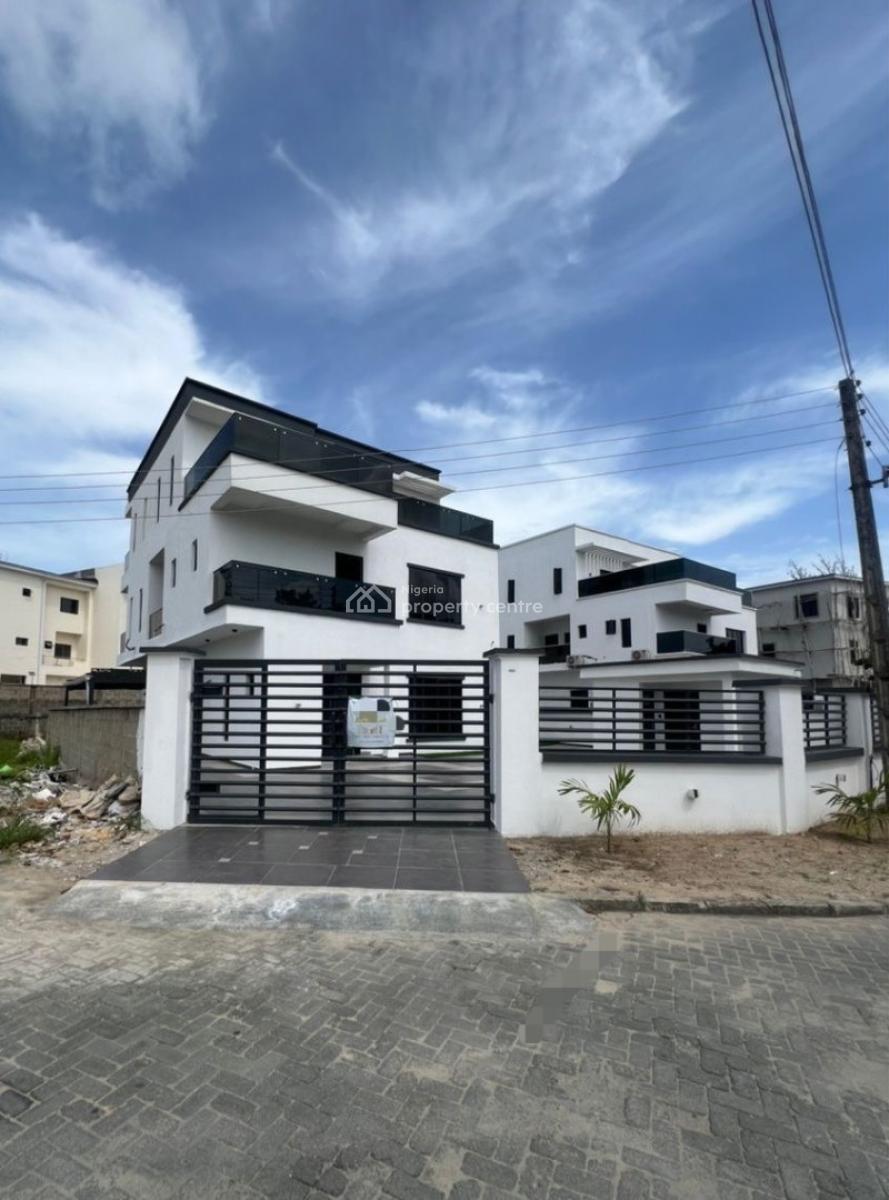 Luxury 4 Bedroom Duplex and  a Bq with Excellent Facilities, Osapa London, Lekki, Lagos, House for Sale