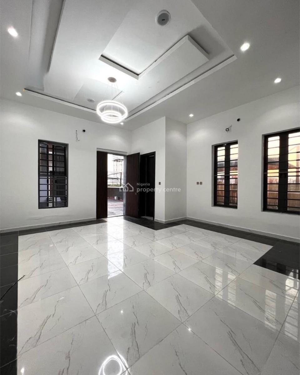 4 Bedroom Semi Detached Duplex with a Bq, Orchid Road, Lekki, Lagos, Terraced Duplex for Rent