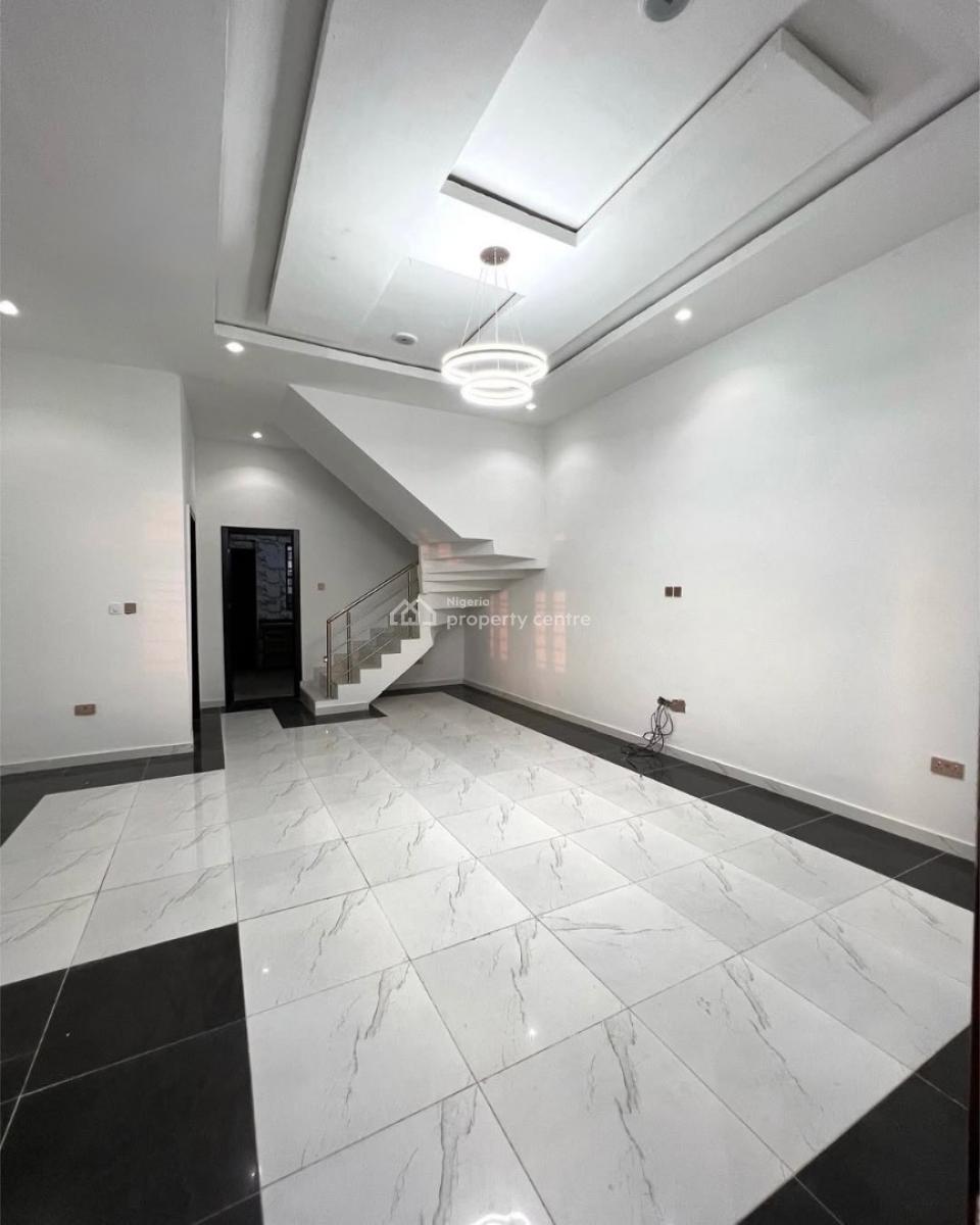 4 Bedroom Semi Detached Duplex with a Bq, Orchid Road, Lekki, Lagos, Terraced Duplex for Rent