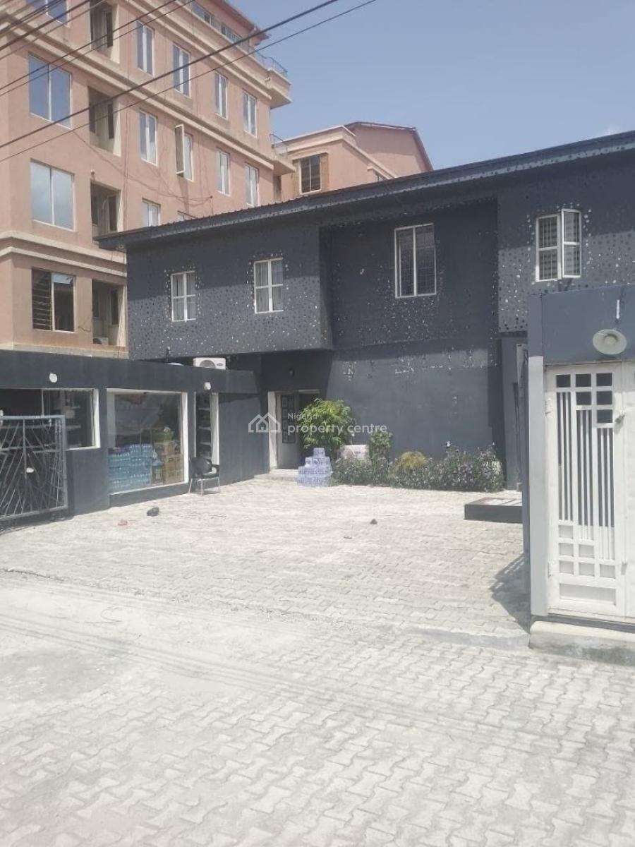 Detached Commercial Building on 1,300sqm Land, Akiogun/new Market Road, Oniru, Victoria Island (vi), Lagos, Commercial Property for Sale