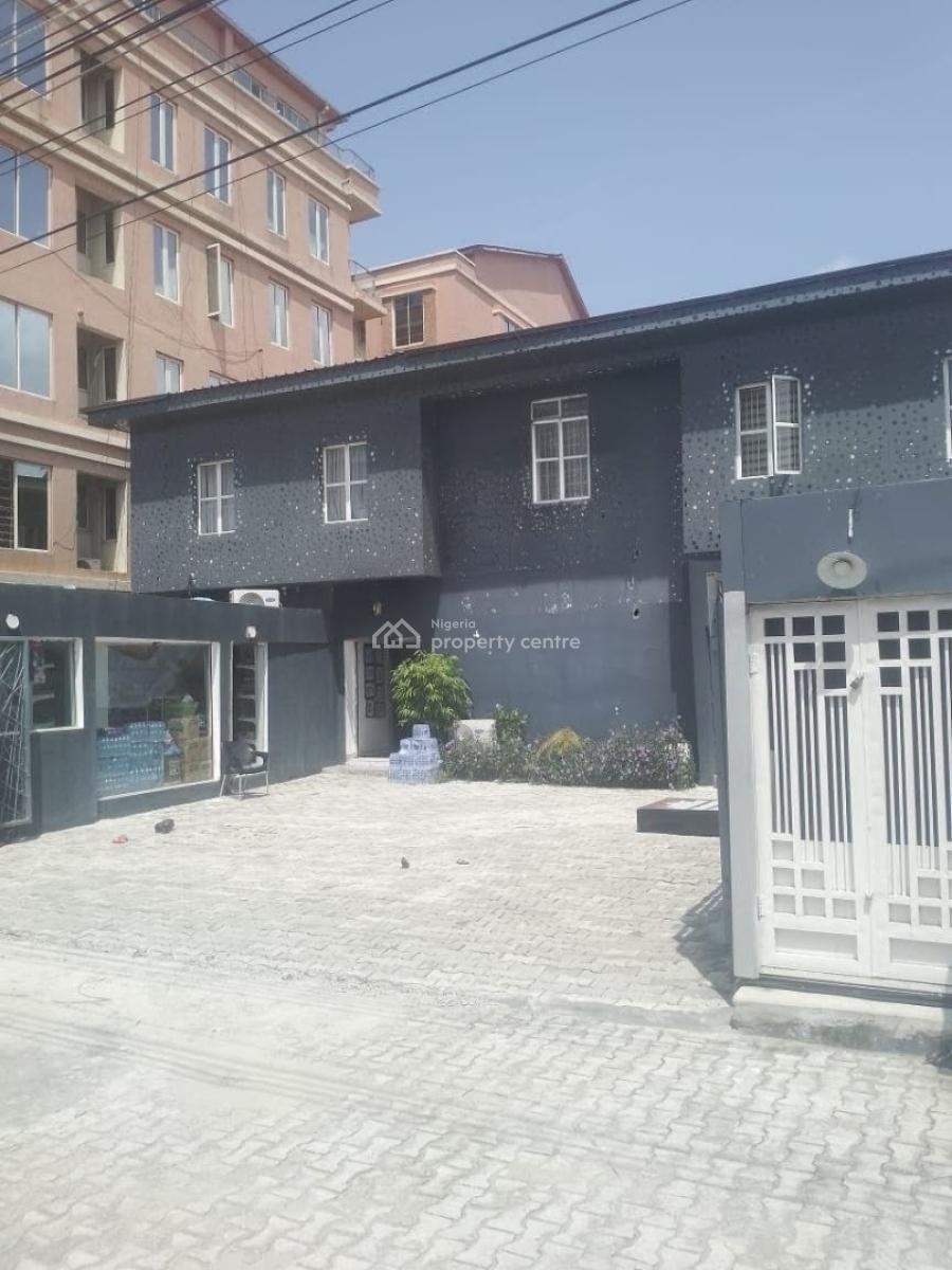 Detached Commercial Building on 1,300sqm Land, Akiogun/new Market Road, Oniru, Victoria Island (vi), Lagos, Commercial Property for Sale
