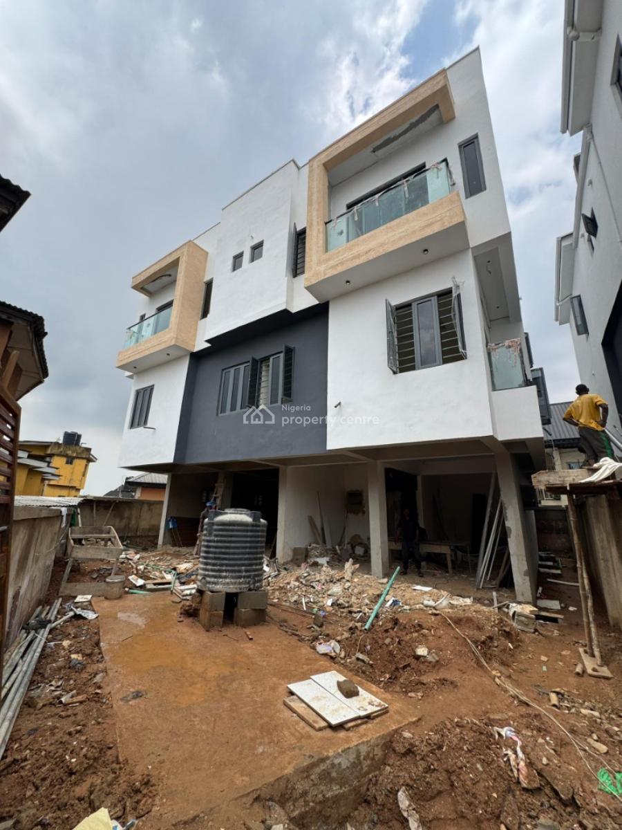 Newly Built 4 Bedroom Semi Detached Duplex with Bq, Maryland, Ikeja, Lagos, Semi-detached Duplex for Sale