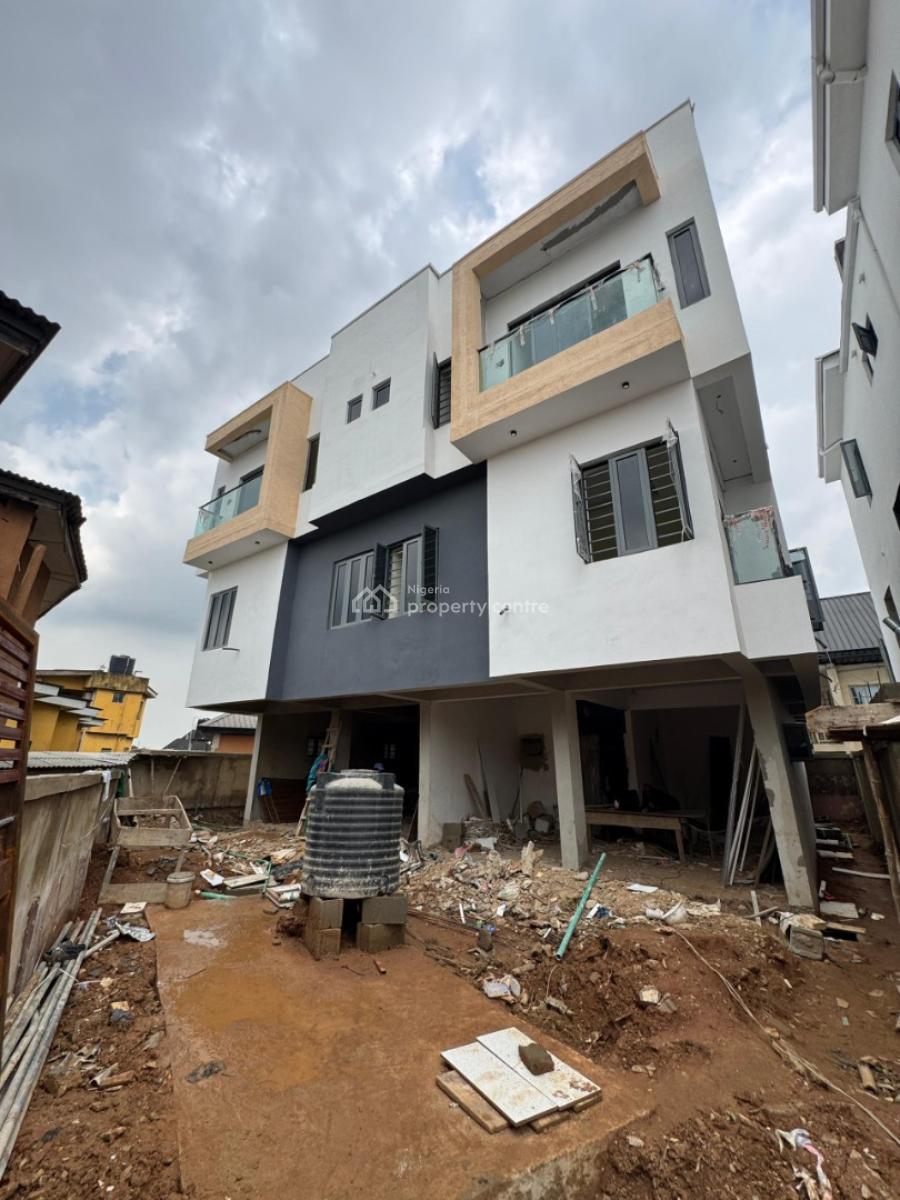 Newly Built 4 Bedroom Semi Detached Duplex with Bq, Maryland, Ikeja, Lagos, Semi-detached Duplex for Sale