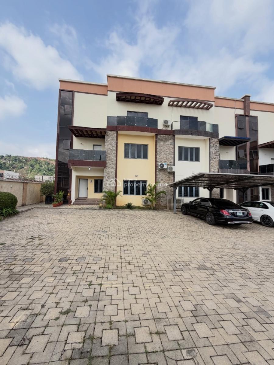 Fully Furnished 4 Bedroom Terrace Duplex, Katampe Extension, Katampe, Abuja, Terraced Duplex for Rent