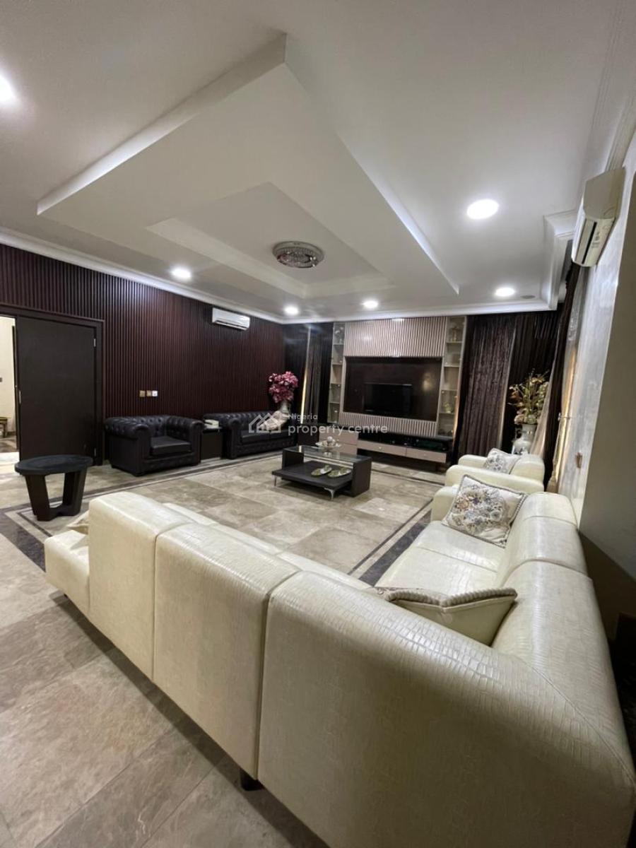 Furnished 6 Bedroom Detached Duplex with 4 Living Rooms with Pool, Asokoro District, Abuja, Detached Duplex for Rent