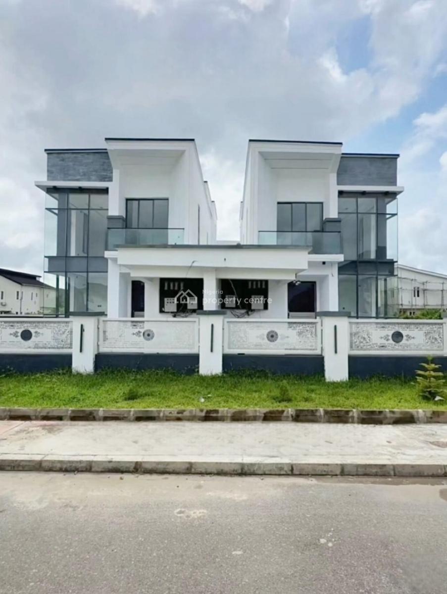 Luxury 5 Bedroom Fully Detached Duplex with a Bq, Pool and Balcony, Ajah, Lagos, Detached Duplex for Sale