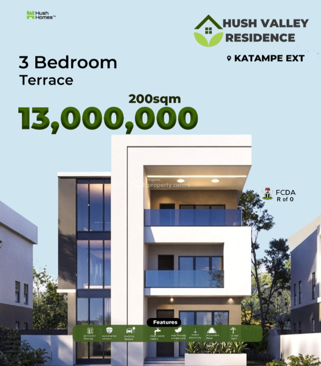 Hush Valley 200sqm Estate Land, Hush Valley, Katampe Extension, Katampe, Abuja, Residential Land for Sale