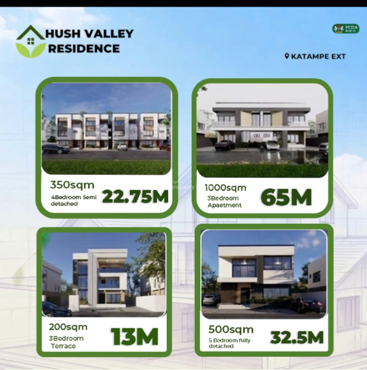 Hush Valley 200sqm Estate Land, Hush Valley, Katampe Extension, Katampe, Abuja, Residential Land for Sale