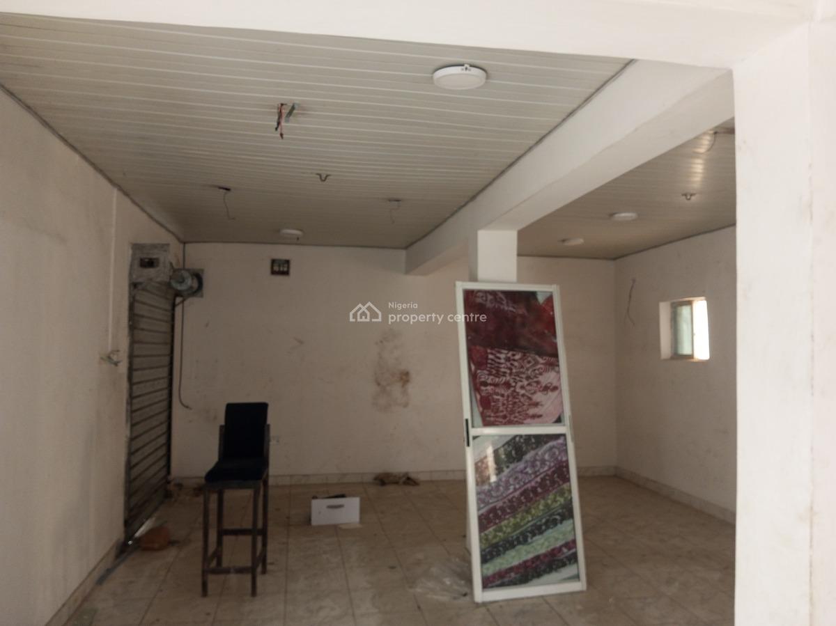 3-1 Shop Upstairs in a Complex Directly Facing The Road, Ado, Ajah, Lagos, Shop for Rent