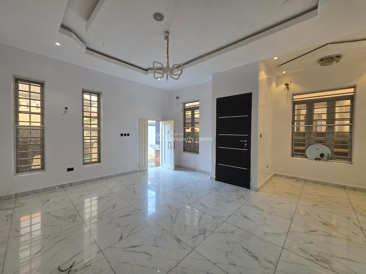 4 Bedroom Semi-detached Duplex with Bq, Chevron, Lekki, Lagos, Semi-detached Duplex for Rent