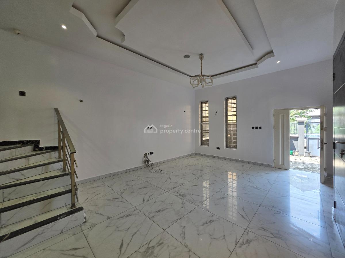 4 Bedroom Semi-detached Duplex with Bq, Chevron, Lekki, Lagos, Semi-detached Duplex for Rent