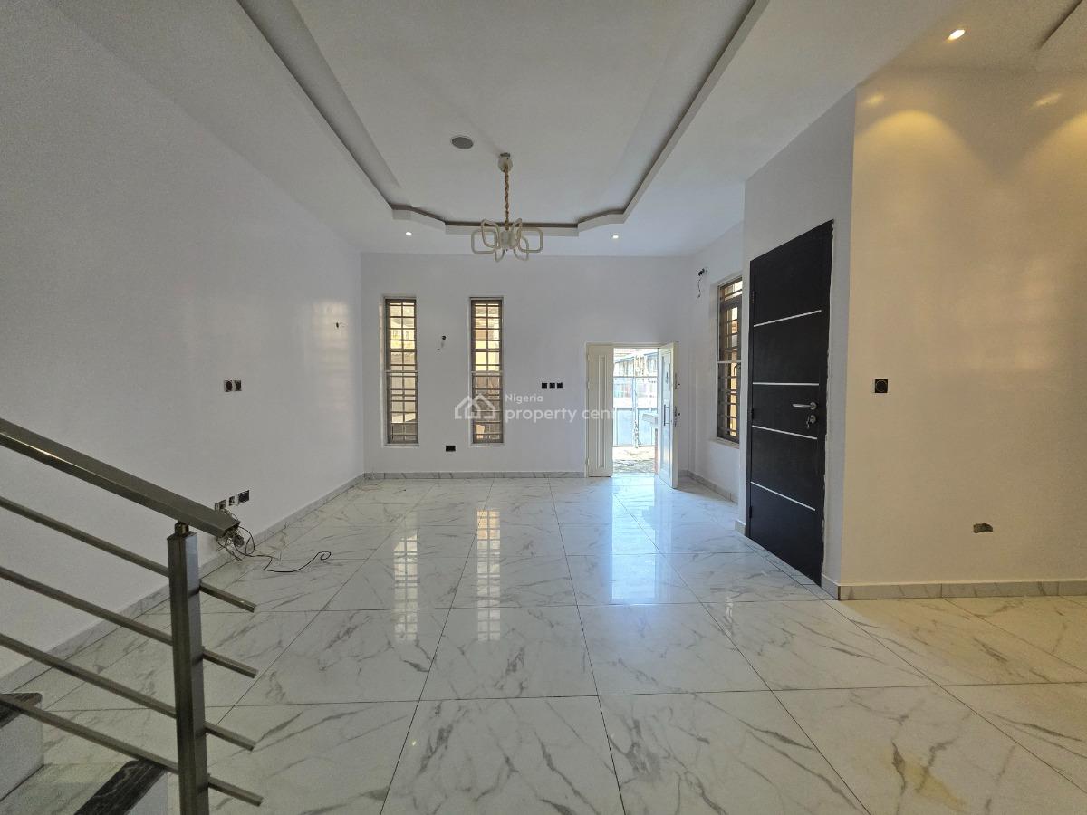 4 Bedroom Semi-detached Duplex with Bq, Chevron, Lekki, Lagos, Semi-detached Duplex for Rent