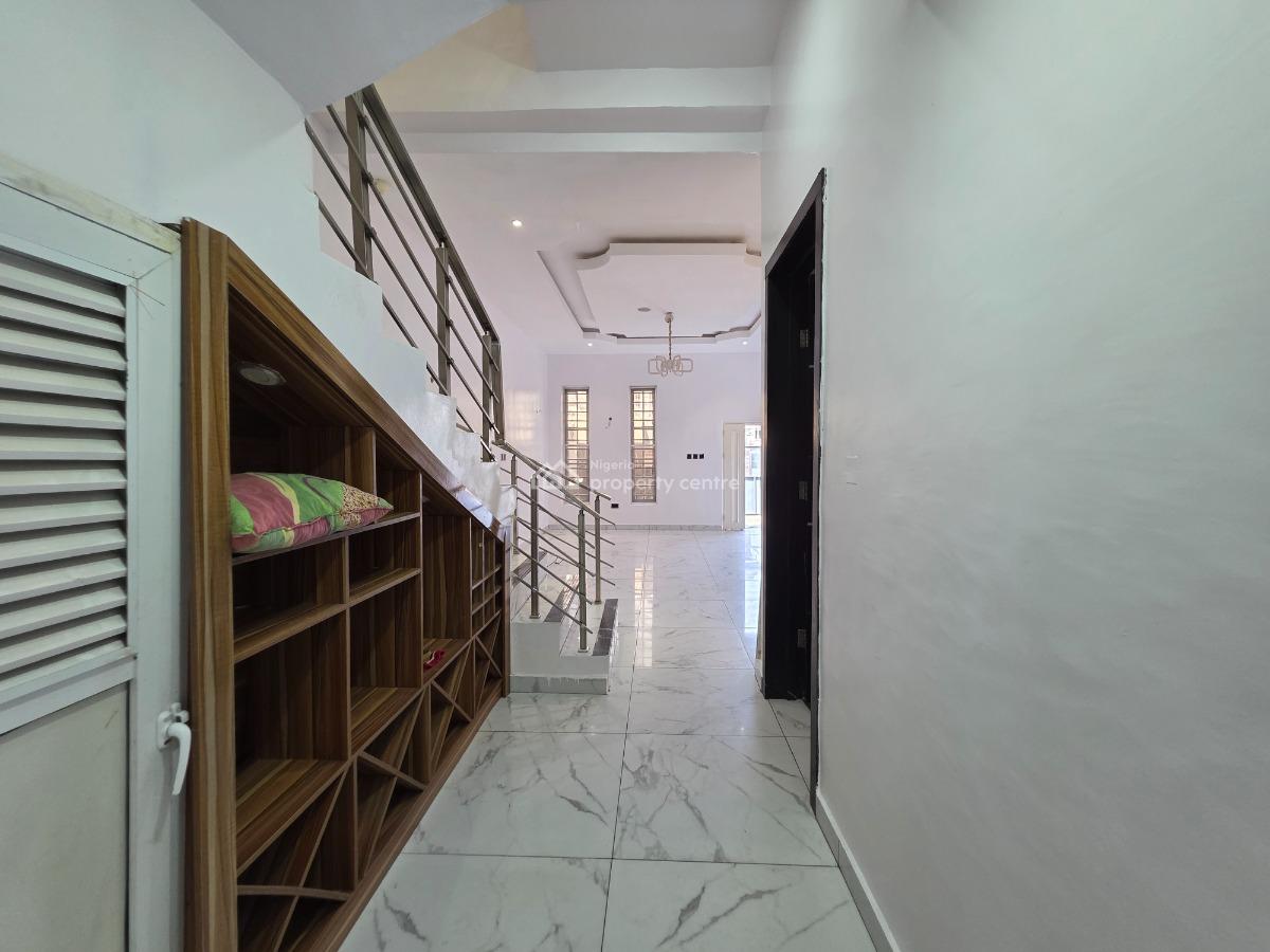 4 Bedroom Semi-detached Duplex with Bq, Chevron, Lekki, Lagos, Semi-detached Duplex for Rent