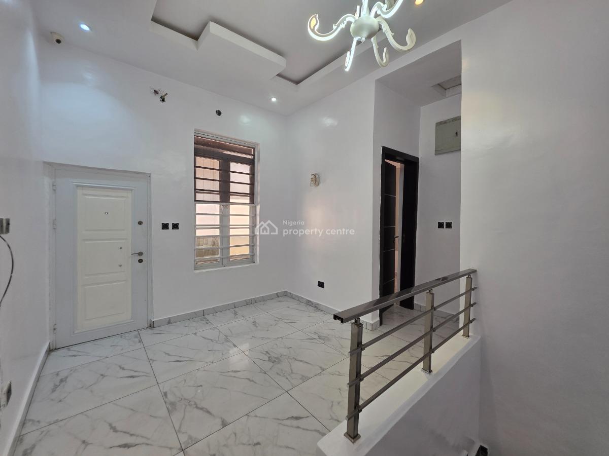 4 Bedroom Semi-detached Duplex with Bq, Chevron, Lekki, Lagos, Semi-detached Duplex for Rent