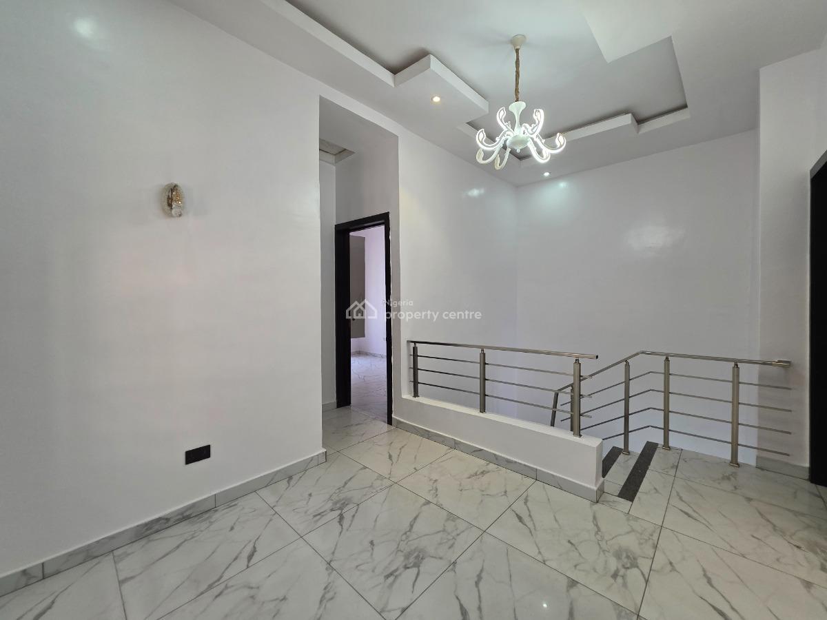 4 Bedroom Semi-detached Duplex with Bq, Chevron, Lekki, Lagos, Semi-detached Duplex for Rent