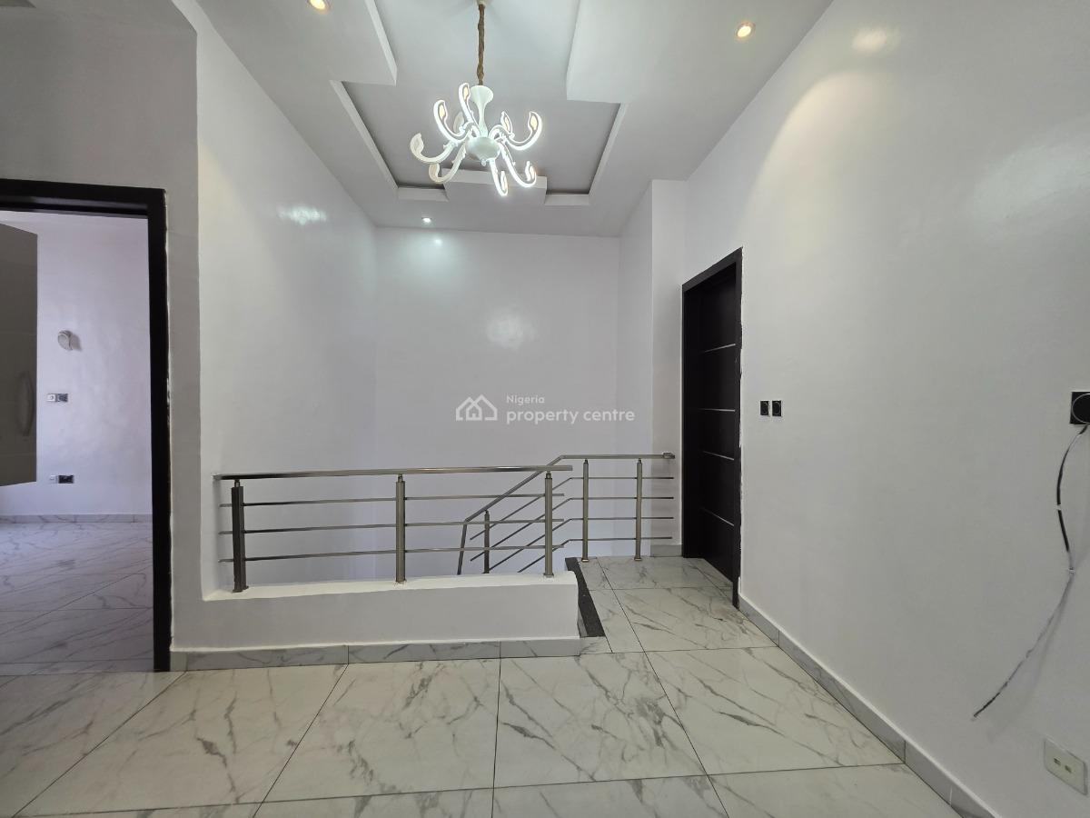 4 Bedroom Semi-detached Duplex with Bq, Chevron, Lekki, Lagos, Semi-detached Duplex for Rent