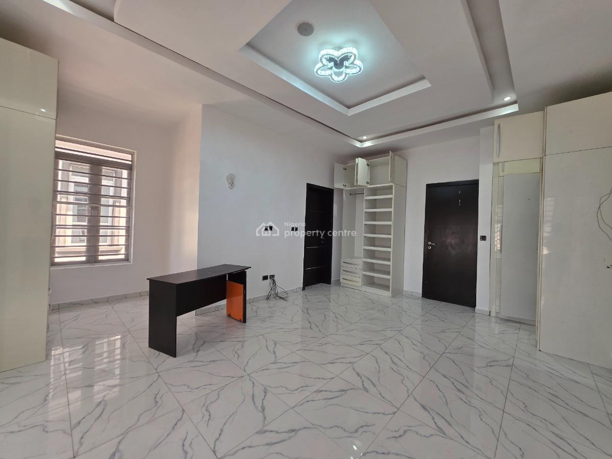 4 Bedroom Semi-detached Duplex with Bq, Chevron, Lekki, Lagos, Semi-detached Duplex for Rent