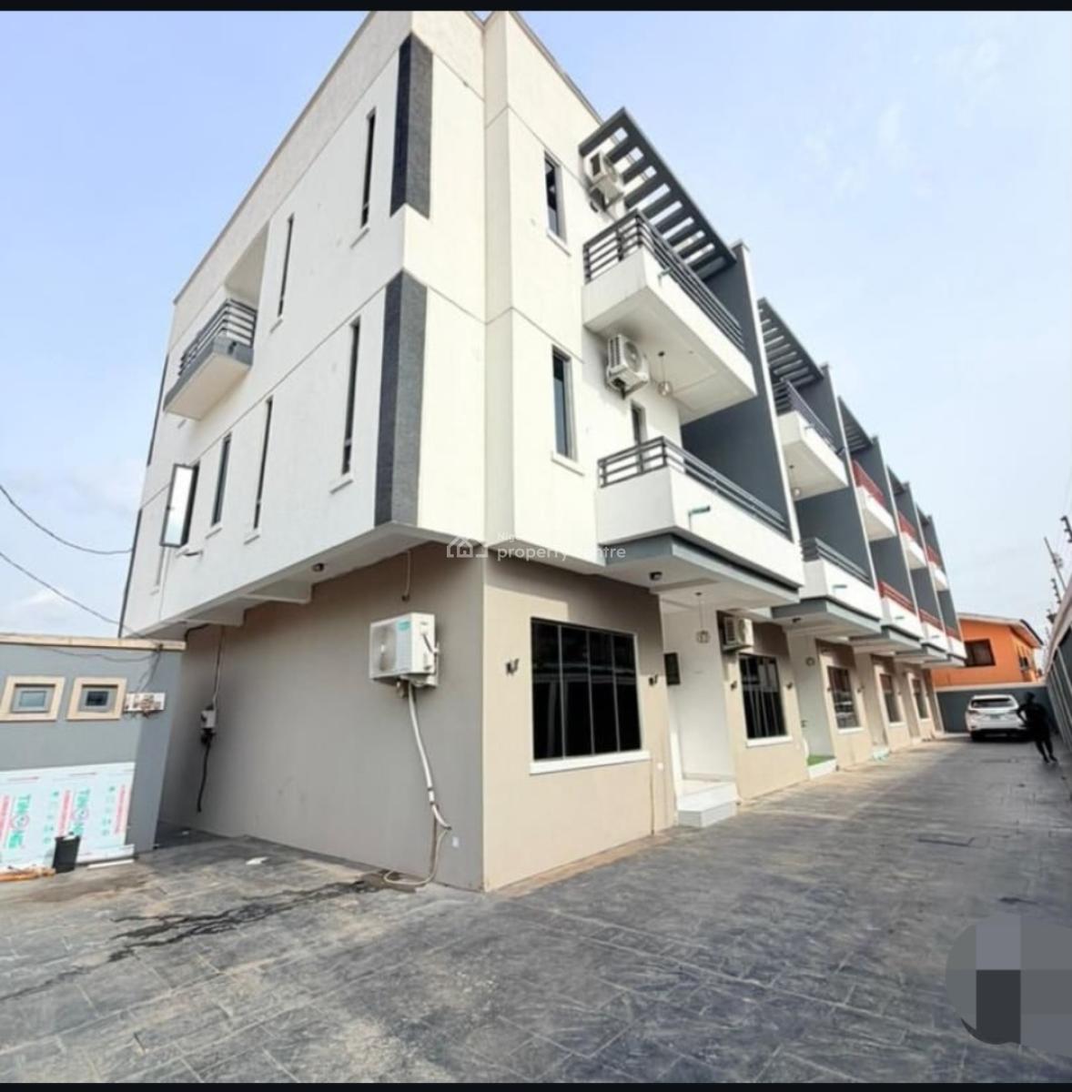 Well Built 4 Bedroom Terrace Duplex with Bq, Olowora, Magodo, Lagos, Terraced Duplex for Sale