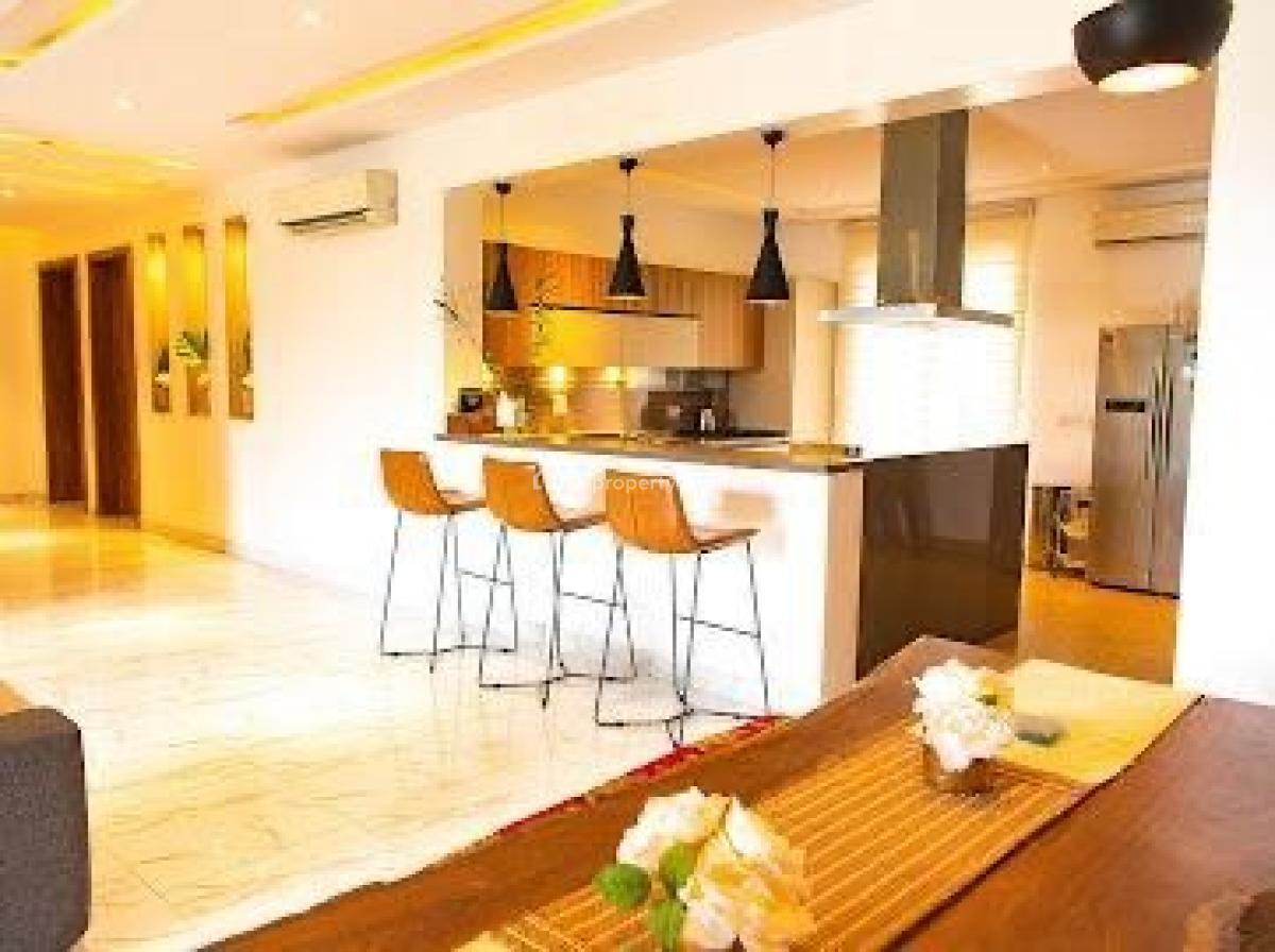 Fully Furnished 3 Bedroom Apartment with Bq, Salem, Lekki, Lagos, Flat / Apartment for Sale