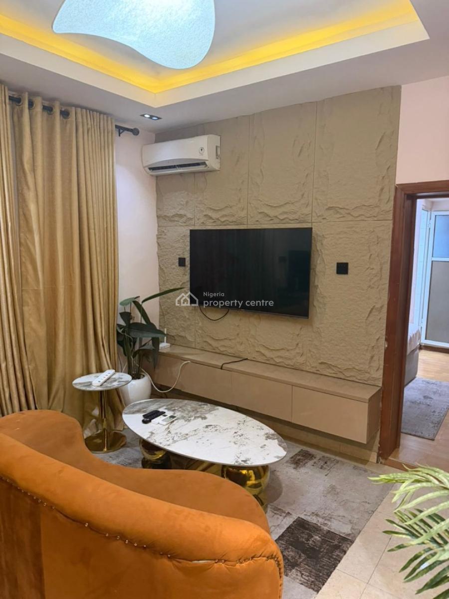 Luxury Fully Furnished 1 Bedroom Apartment with Excellent Facility, Lekki Phase 1, Lekki, Lagos, Mini Flat (room and Parlour) for Rent