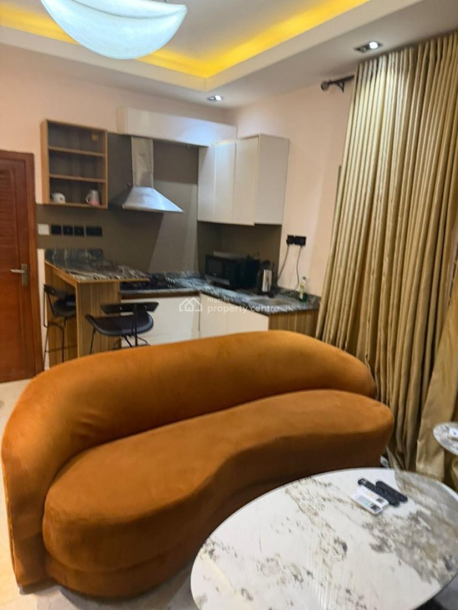 Luxury Fully Furnished 1 Bedroom Apartment with Excellent Facility, Lekki Phase 1, Lekki, Lagos, Mini Flat (room and Parlour) for Rent