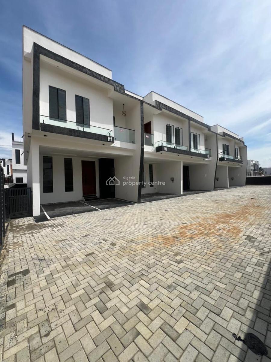 Contemporary 4 Bedroom Terrace Duplex, Ikota, Lekki, Lagos, Terraced Duplex for Sale
