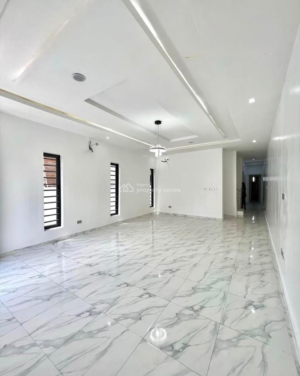 Luxury 4 Bedroom Semi Detached Duplex with Excellent Facility, Chevron, Lekki, Lagos, Semi-detached Duplex for Rent