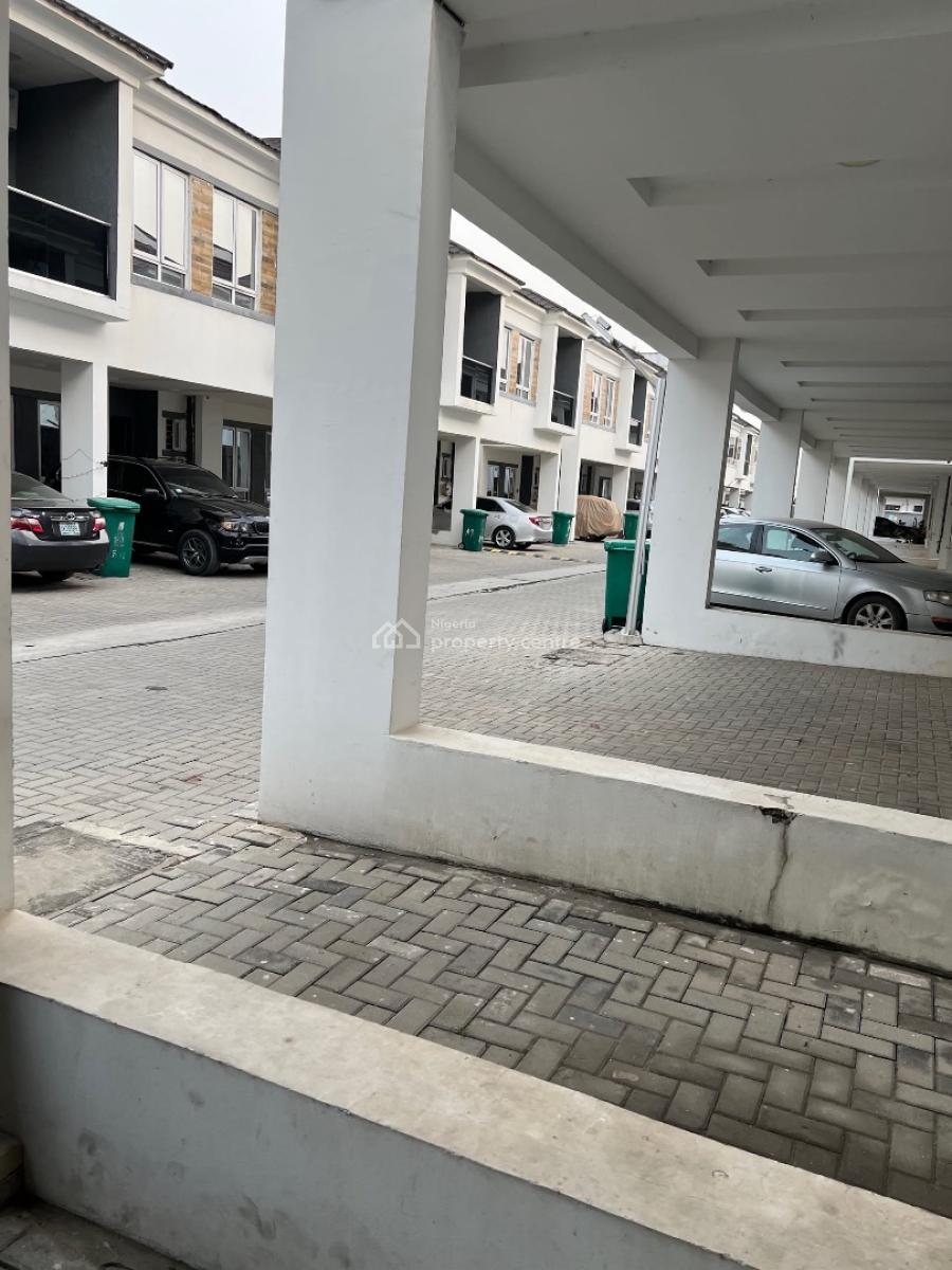 Serviced 3 Bedroom Terrace Duplex with Pool , Gym , 24hrs Light, Orchid Road Royal Pine Estate, Lekki, Lagos, Terraced Duplex for Rent