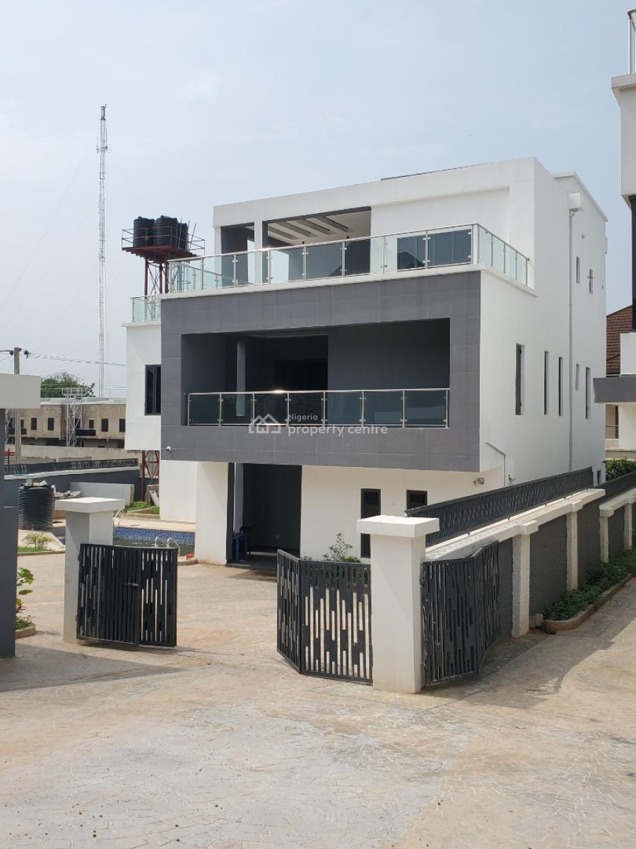 Luxury 5-bedroom Semi-detached Duplex with Bq & Penthouse, Asokoro District, Abuja, Semi-detached Duplex for Sale