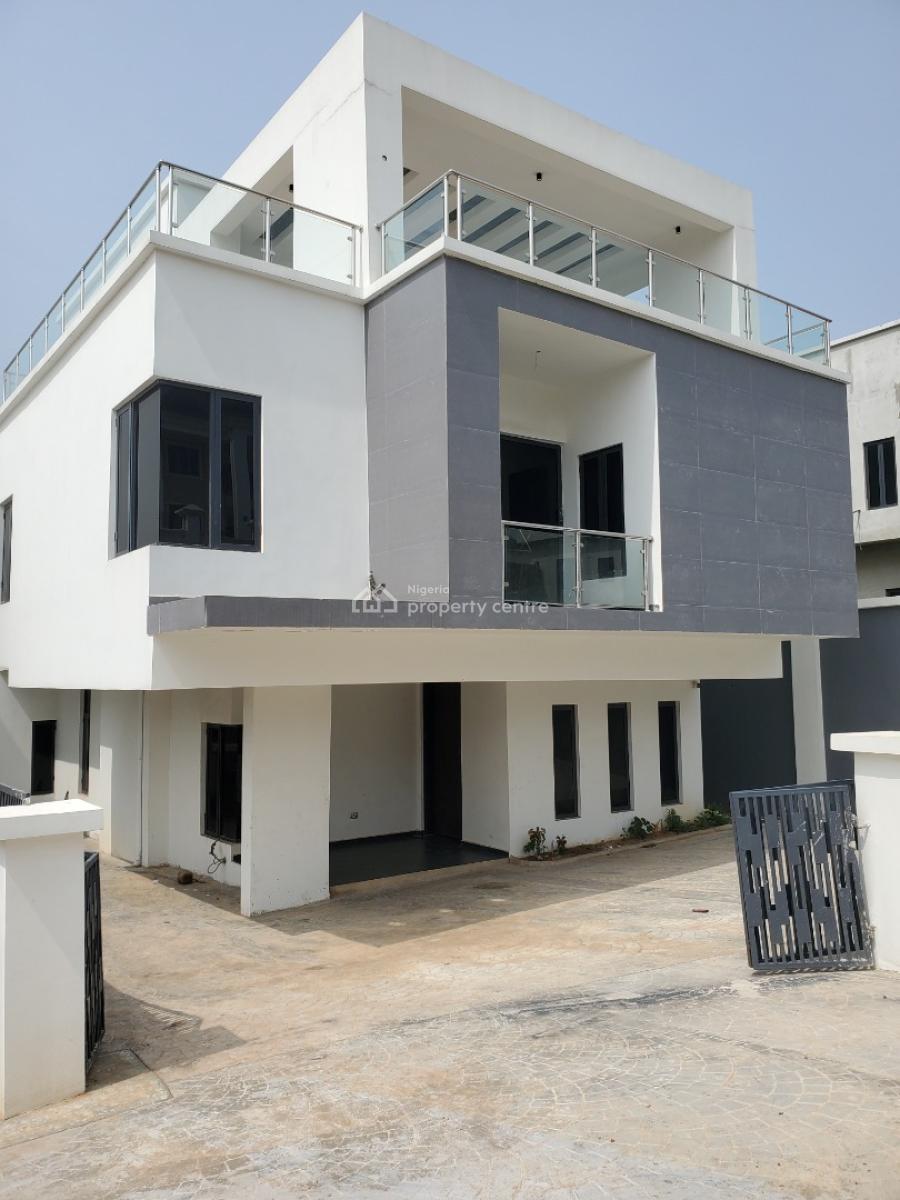 Luxury 5-bedroom Semi-detached Duplex with Bq & Penthouse, Asokoro District, Abuja, Semi-detached Duplex for Sale