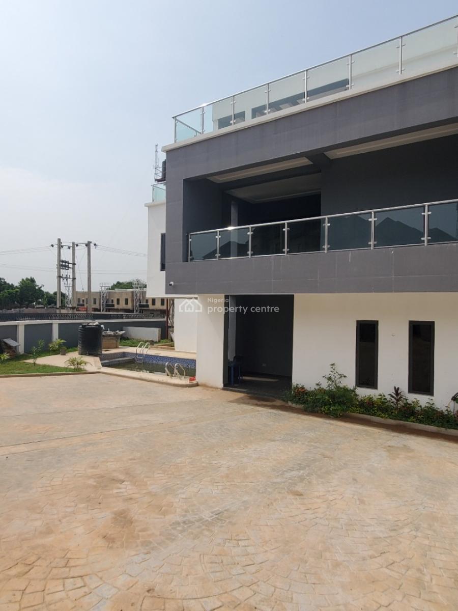 Luxury 5-bedroom Semi-detached Duplex with Bq & Penthouse, Asokoro District, Abuja, Semi-detached Duplex for Sale