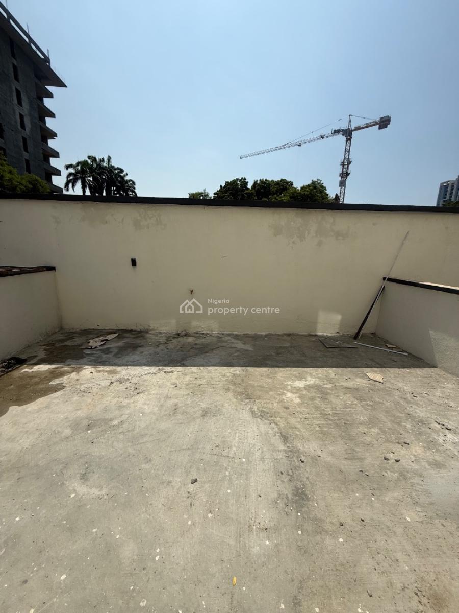 Newly Built 4 Bedroom Terrace with Rooftop Terrace and Maids Room, Ikoyi, Lagos, Terraced Duplex for Rent
