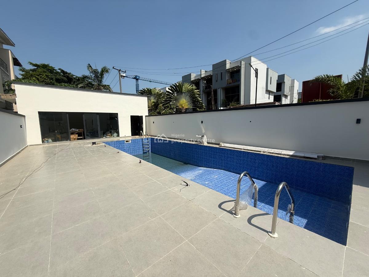 Newly Built 4 Bedroom Terrace with Rooftop Terrace and Maids Room, Ikoyi, Lagos, Terraced Duplex for Rent
