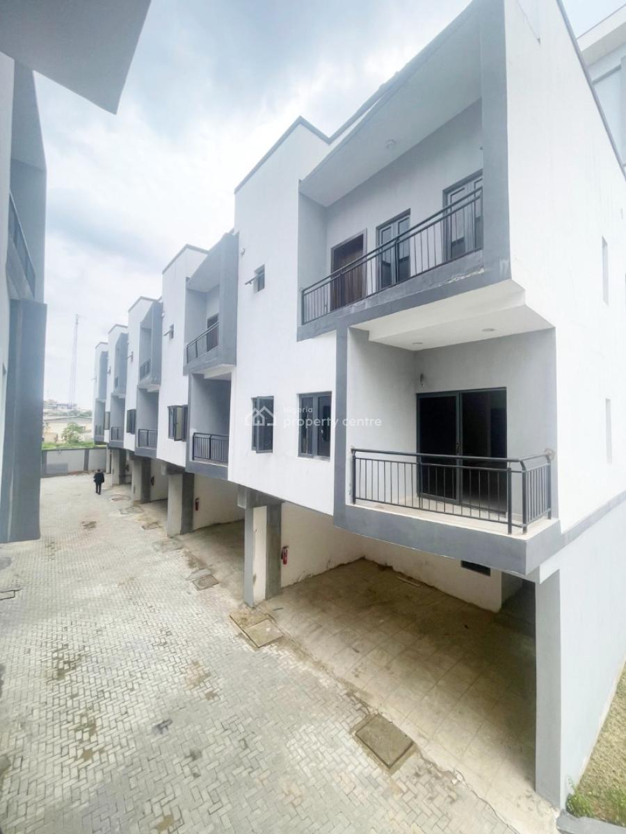 Newly Built 4 Bedroom Duplex with a Bq, Alausa, Ikeja, Lagos, Terraced Duplex for Sale