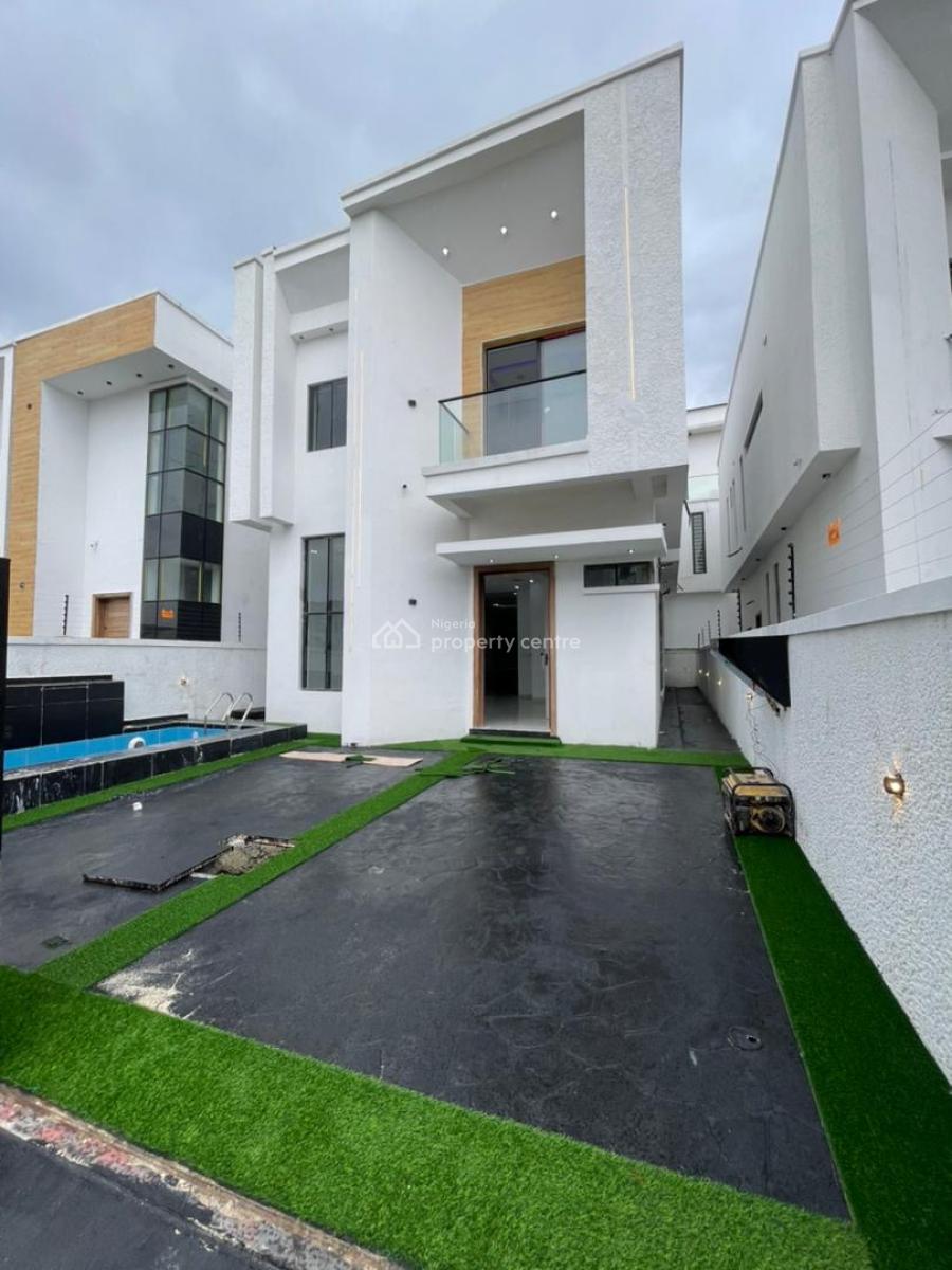 Luxury 4bedroom  Fully Detached Duplex, Chevron, Lekki, Lagos, Detached Duplex for Sale