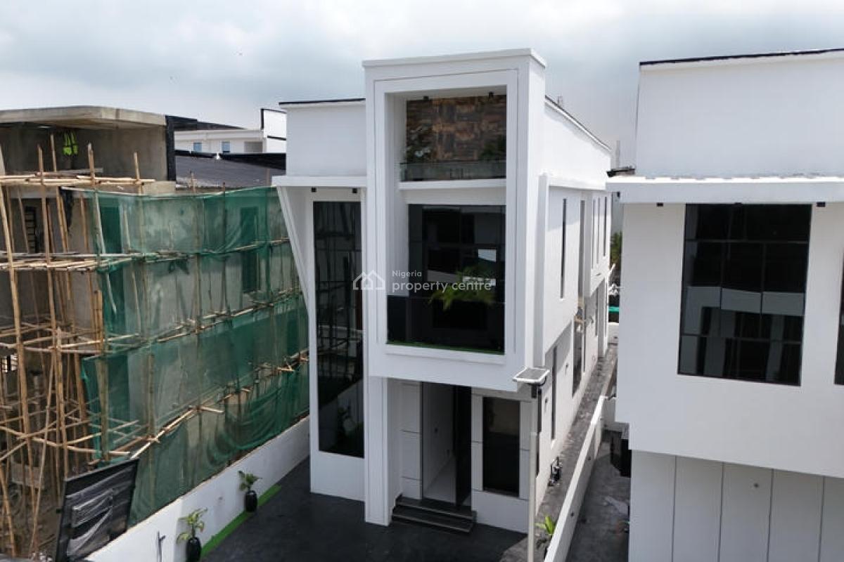 Charming 5 Bedroom Detached Duplex with Swimming Pool and Bq, Chevron Toll Gate, Lekki, Lagos, Detached Duplex for Sale
