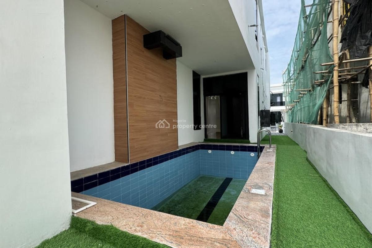 Charming 5 Bedroom Detached Duplex with Swimming Pool and Bq, Chevron Toll Gate, Lekki, Lagos, Detached Duplex for Sale