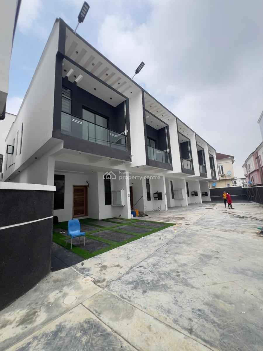 Luxury 3 Bedroom Terrace Duplex, Chevron, Lekki, Lagos, Terraced Duplex for Rent