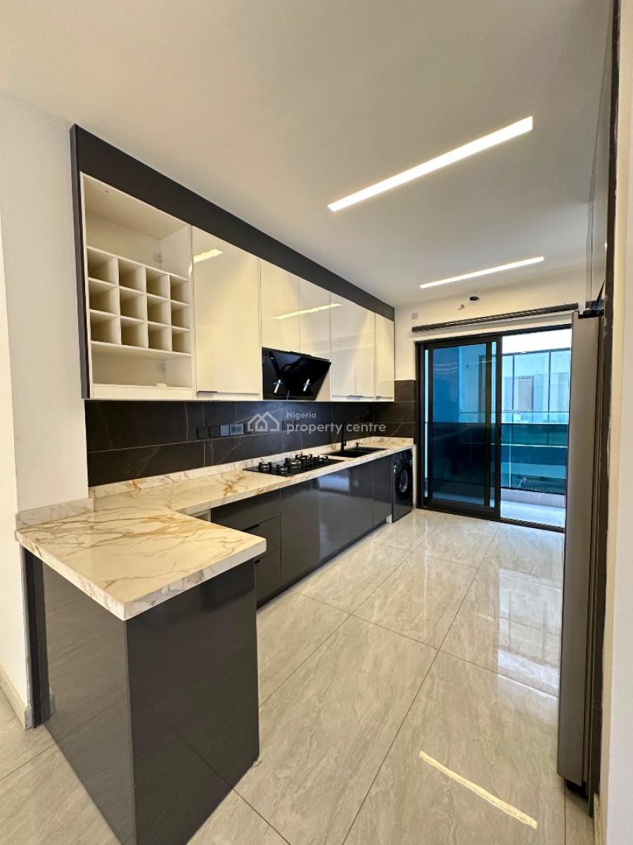 Exquisite Luxury Spacious 3 Bedroom Apartment with Bq, Elevator, Ikate, Lekki, Lagos, Flat / Apartment for Sale