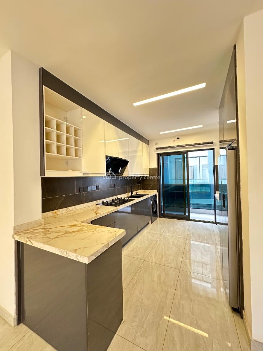 Exquisite Luxury Spacious 3 Bedroom Apartment with Bq, Elevator, Ikate, Lekki, Lagos, Flat / Apartment for Sale