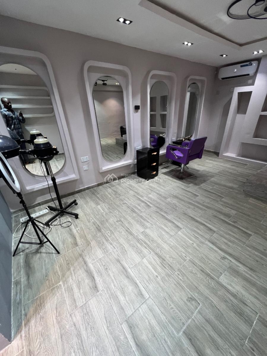 Affordable Commercial Space. Suitable for a Studio, Salon, Office, Etc, Adewunmi Adebimpe Street, Lekki Phase 1, Lekki, Lagos, Commercial Property for Rent