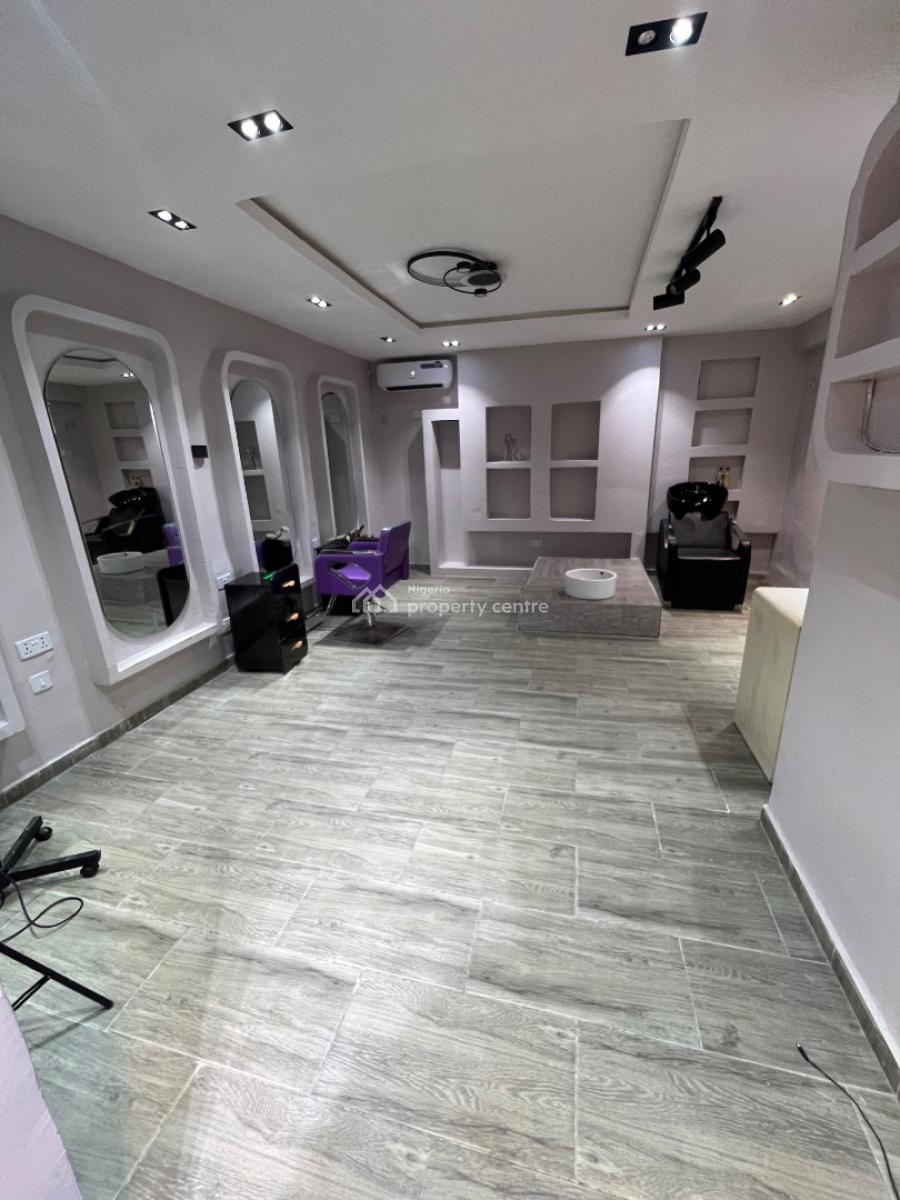 Affordable Commercial Space. Suitable for a Studio, Salon, Office, Etc, Adewunmi Adebimpe Street, Lekki Phase 1, Lekki, Lagos, Commercial Property for Rent
