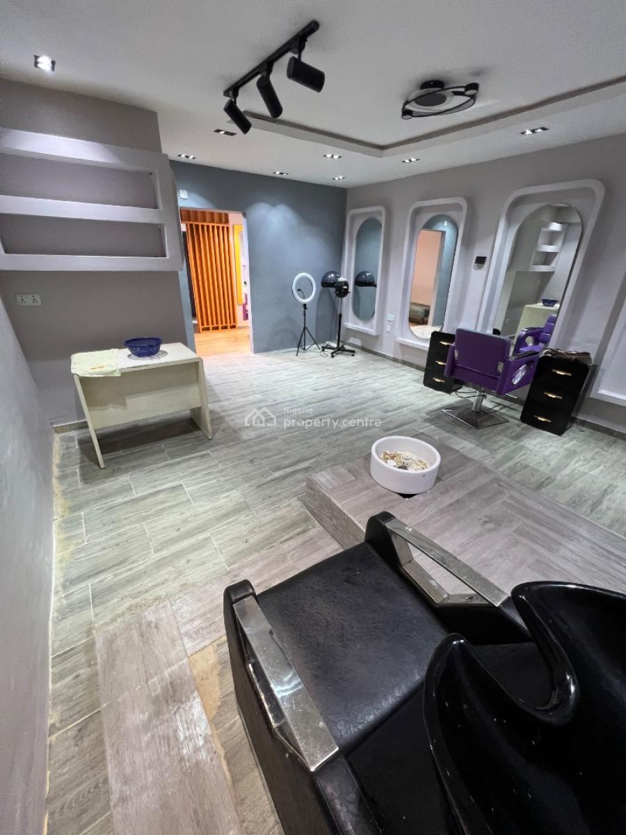 Affordable Commercial Space. Suitable for a Studio, Salon, Office, Etc, Adewunmi Adebimpe Street, Lekki Phase 1, Lekki, Lagos, Commercial Property for Rent