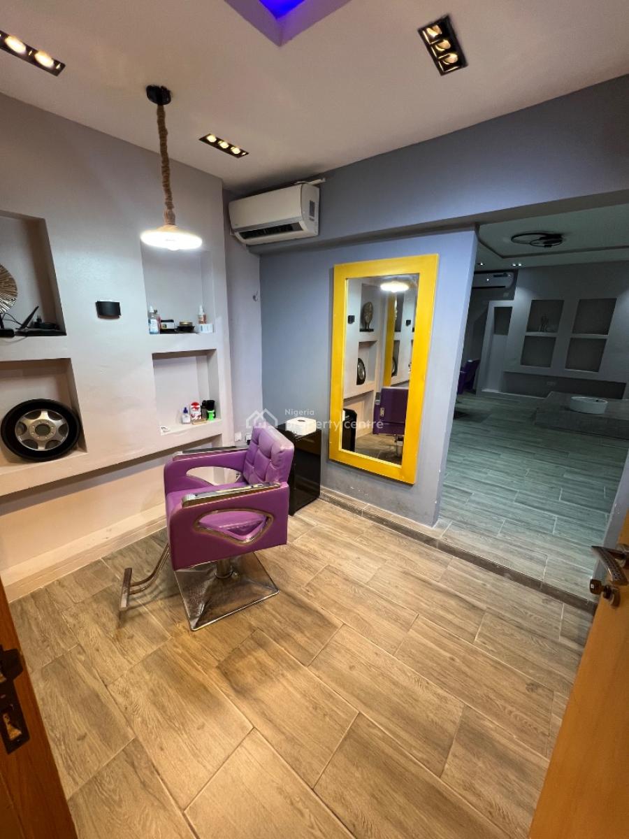 Affordable Commercial Space. Suitable for a Studio, Salon, Office, Etc, Adewunmi Adebimpe Street, Lekki Phase 1, Lekki, Lagos, Commercial Property for Rent