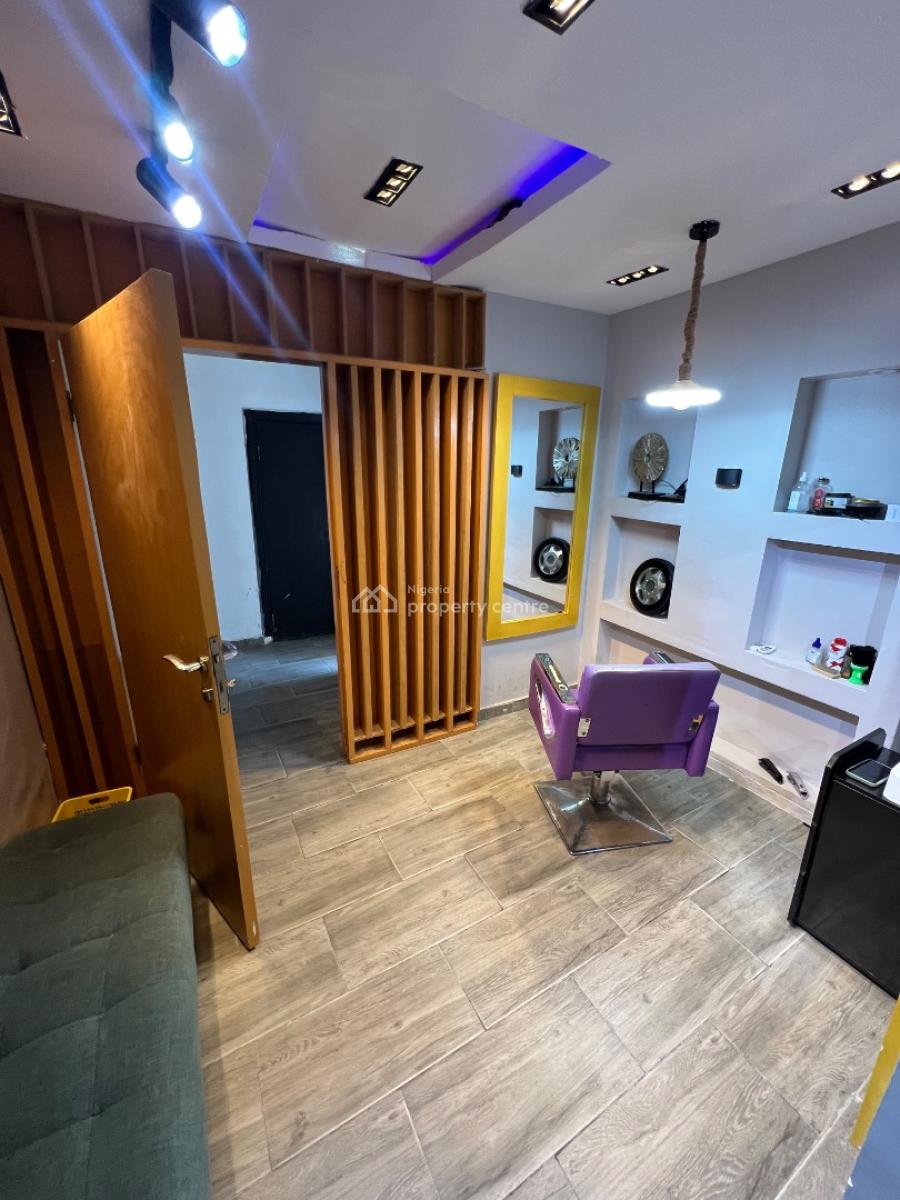 Affordable Commercial Space. Suitable for a Studio, Salon, Office, Etc, Adewunmi Adebimpe Street, Lekki Phase 1, Lekki, Lagos, Commercial Property for Rent
